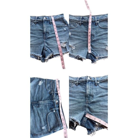 Madewell The Perfect Jean Short Snyder Wash Tencel Edition Size 26 - Picture 9 of 9